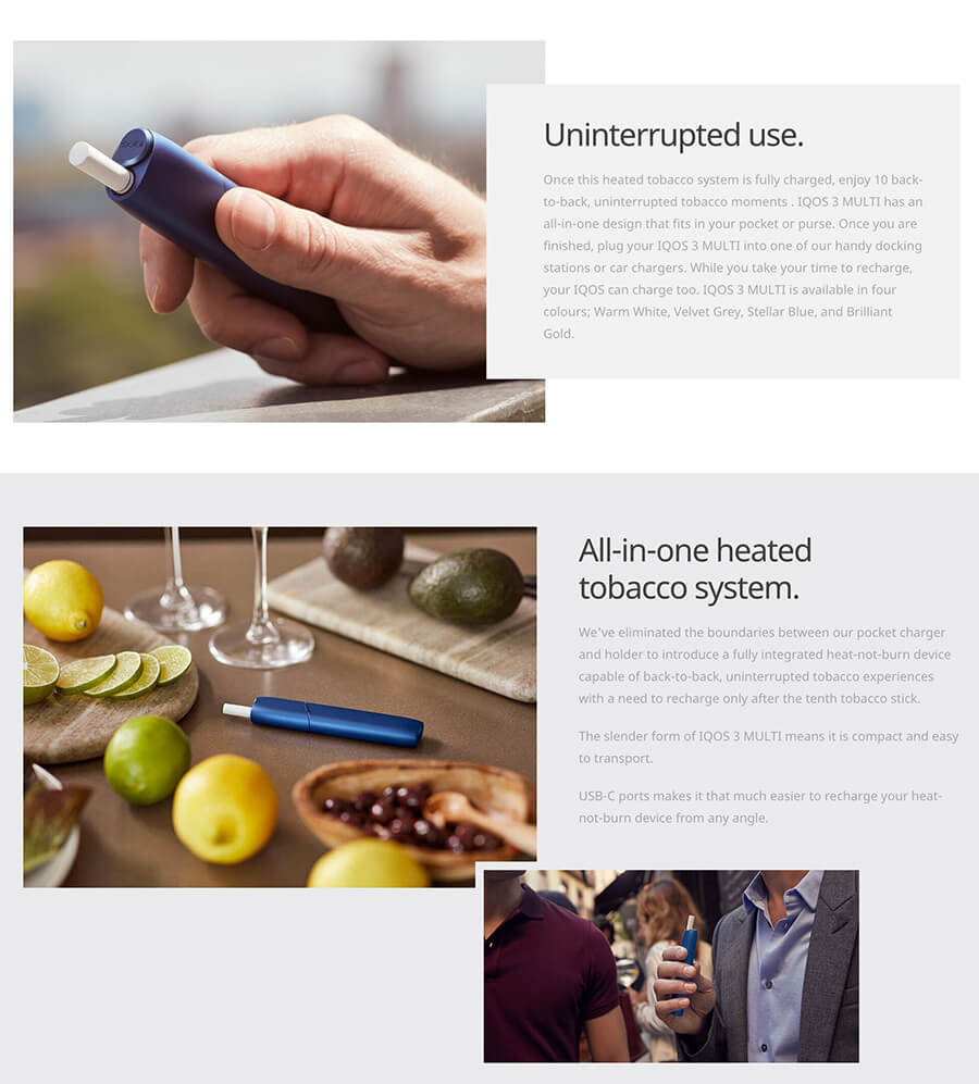 IQOS 3 Multi - Uninterrupted use