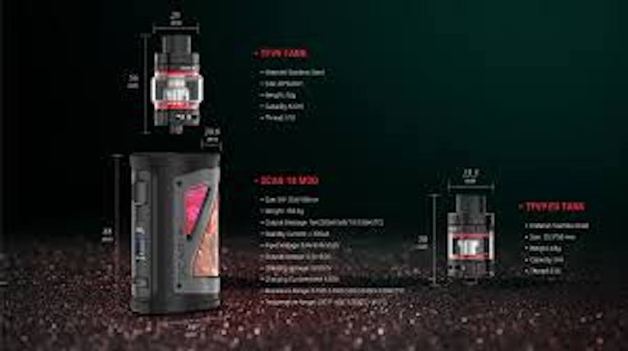 Smok Scar-18 Vape Kit Specifications