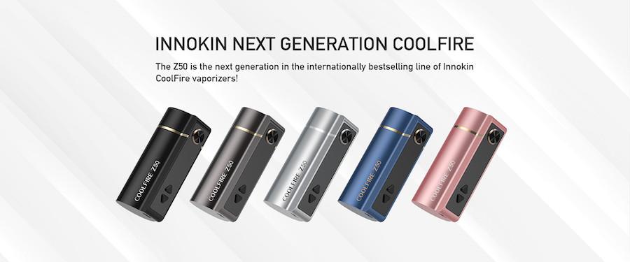 Innokin Coolfire Z50 Mod | Colour Options