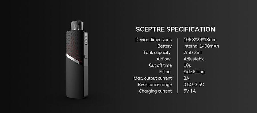 Innokin Sceptre Pod System Starter Kit | Specs