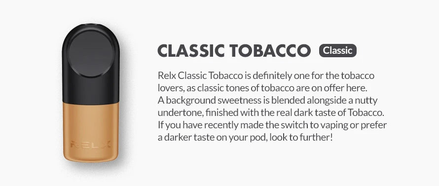 RELX Pod Pro - Classic Tobacco