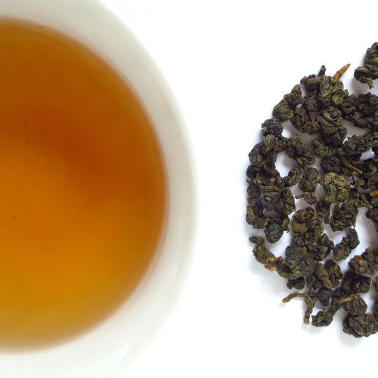 Hung Shui Oolong from Yiguang Shan, Taiwan.