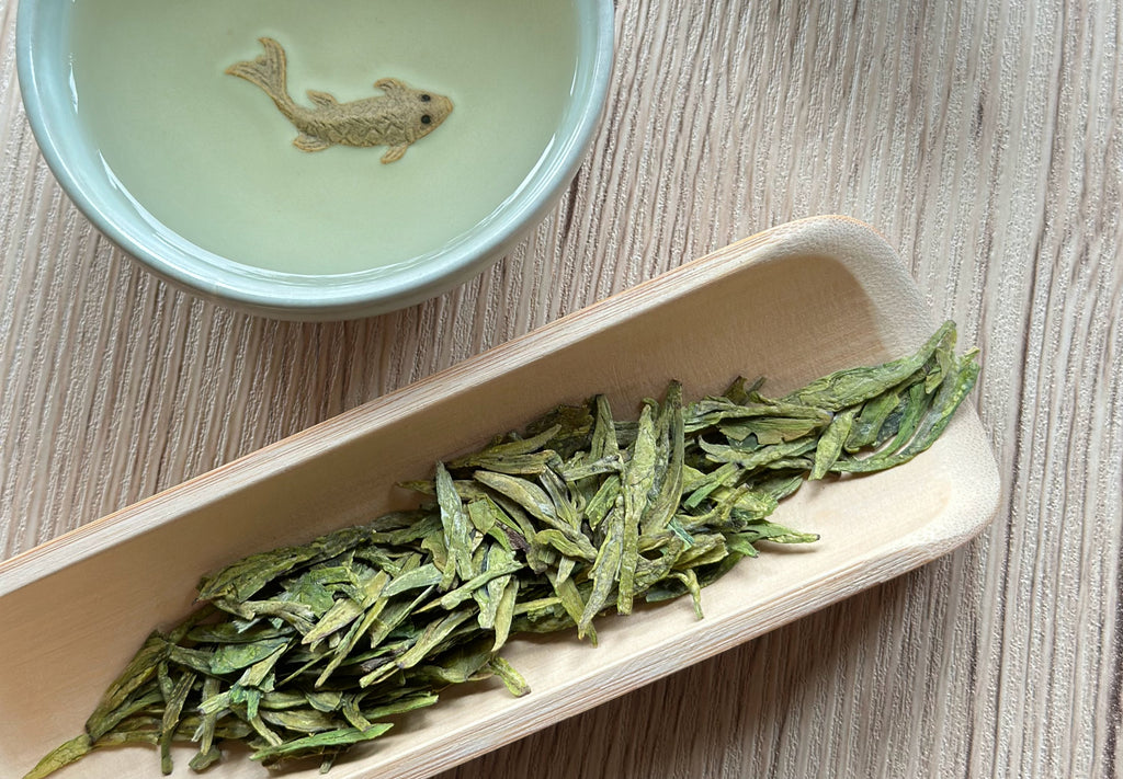 ic: Long Jing, also known as Dragon's Well green tea, from spring 2023.