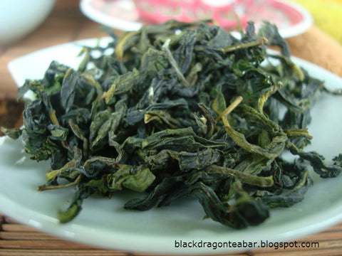 Photo of Baozhong Tea Leaves