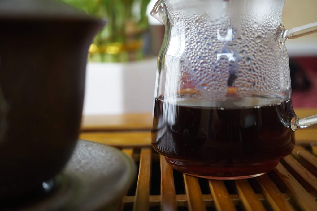 2016 Menghai Ripe Pu-erh tea mini pitcher