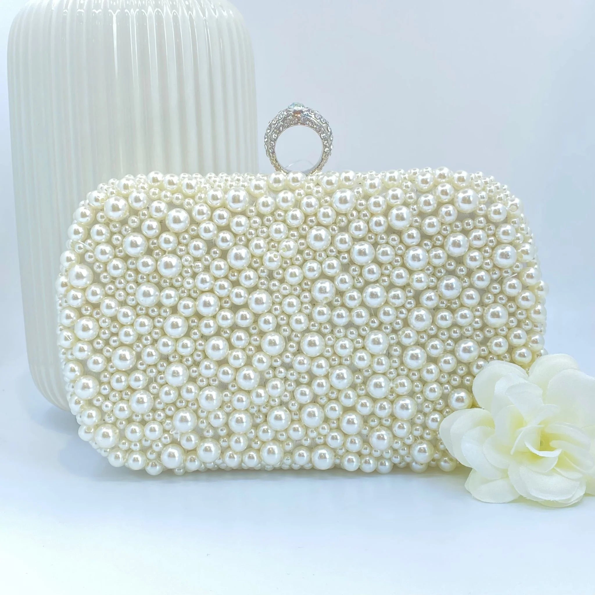 Pearl clutch bag ireland clearance
