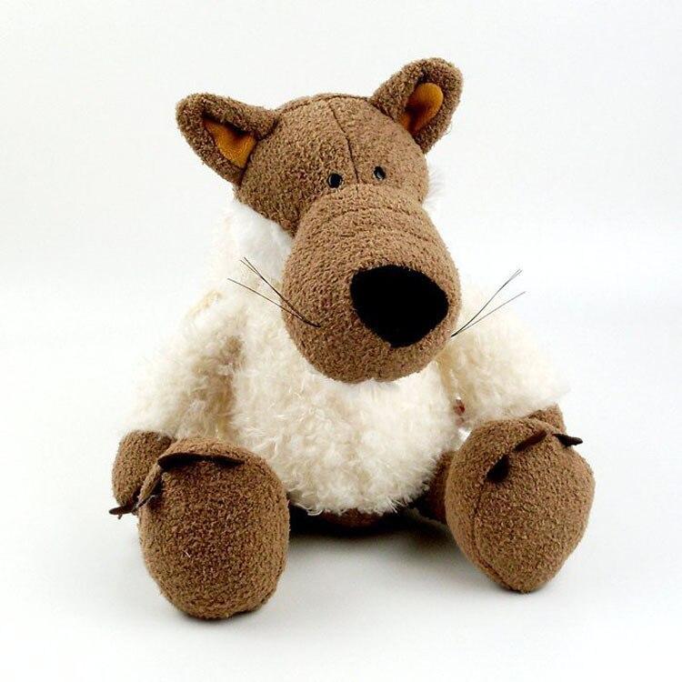 peluche loup geant