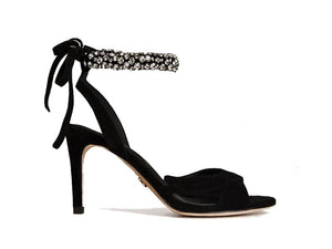 diamante ankle strap shoes