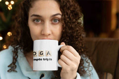 mug et tasse pour boire du thé au yoga