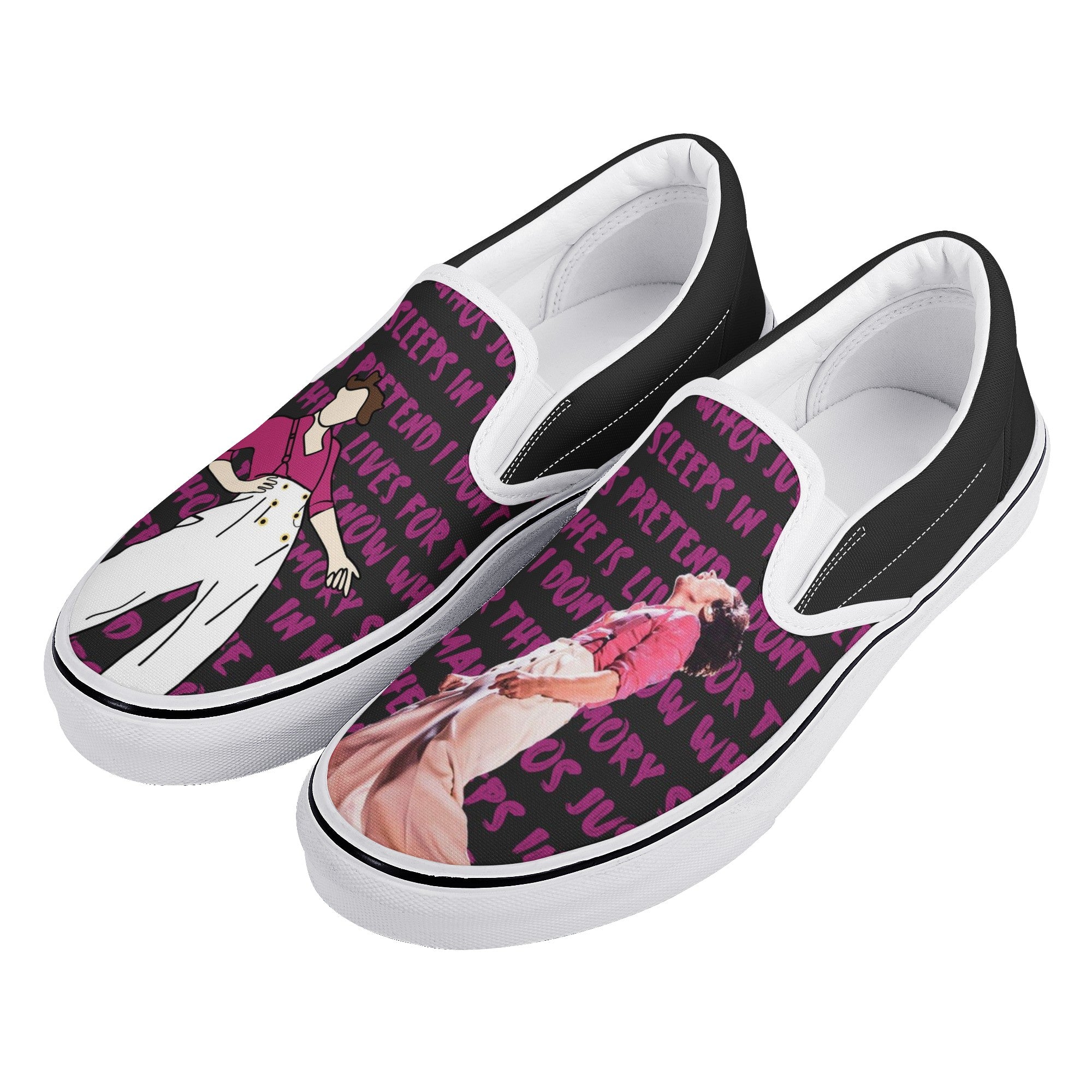 harry styles custom vans