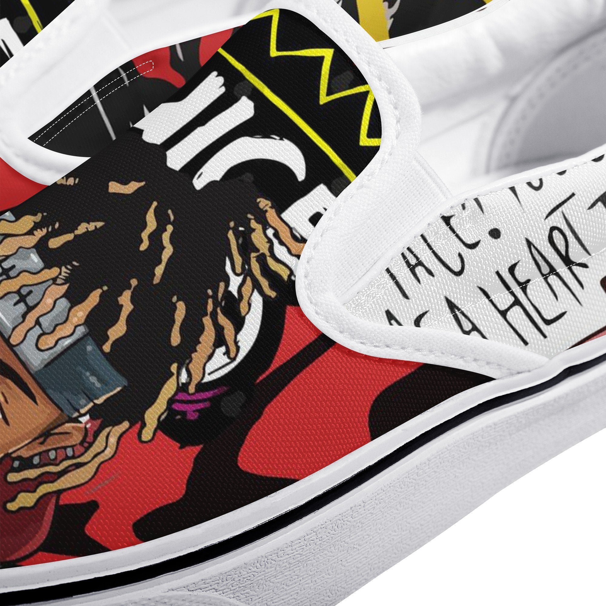 Shop Juice Wrld Custom Slip On Shoes Noxfan