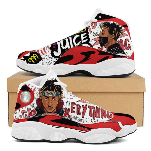 Shop Juice Wrld 999 Custom AJ13 Retro Sneaker - noxfan