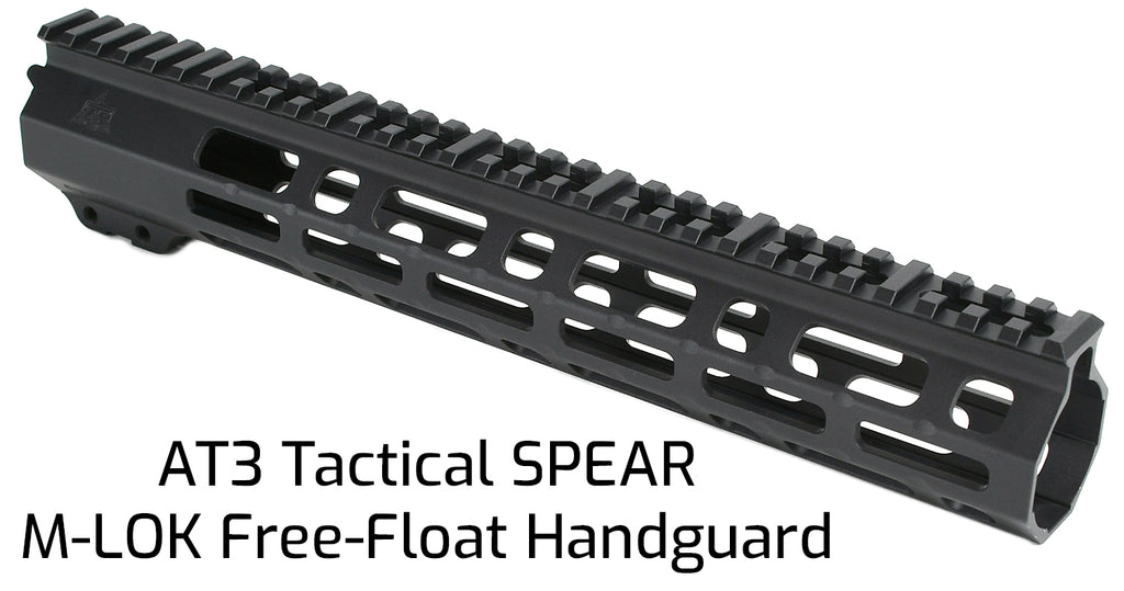 AT3 Tactical SPEAR M-LOK Free Float Handguard, seen here in 12 Inch length