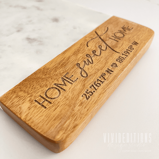 Personalized Wedding Gift, Engraved Wedding Cutting Board, Custom Name and  Date – VividEditions