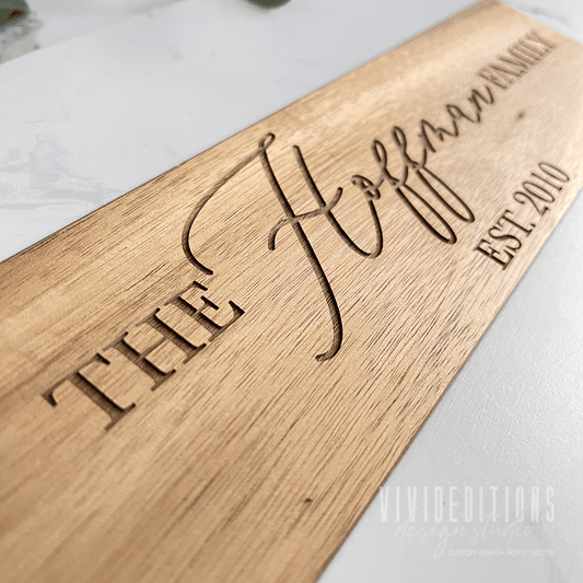 Personalized Wedding Gift, Engraved Wedding Cutting Board, Custom Name and  Date – VividEditions