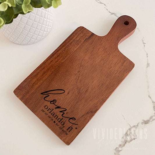 Personalized Wedding Gift, Engraved Wedding Cutting Board, Custom Name and  Date – VividEditions