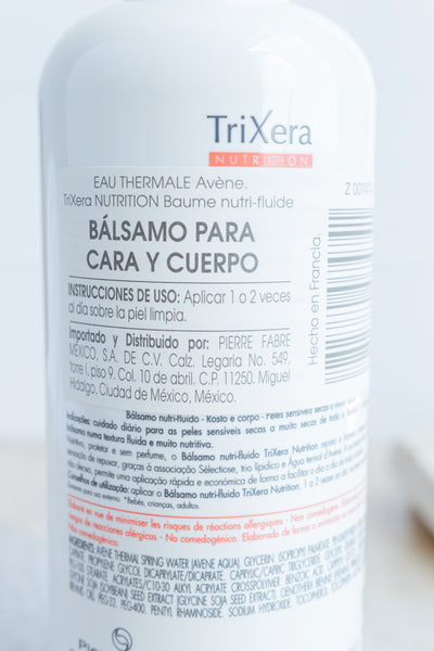 Avene Trixera Nutrition Bálsamo 400ml - Hidratante y Calmante