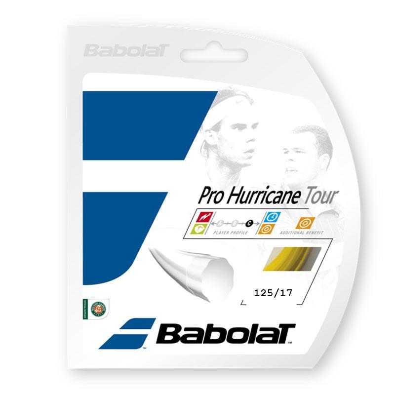 Babolat RPM Hurricane 16g Yellow Tennis 12M String Set Sports