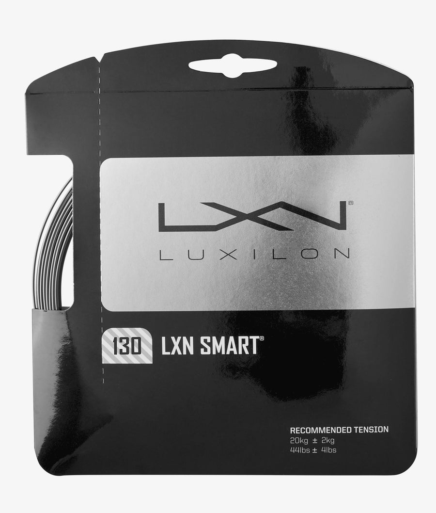 Luxilon LXN Smart 125 16Lg Black-White Matt Tennis 12M String Set – Sports  Virtuoso