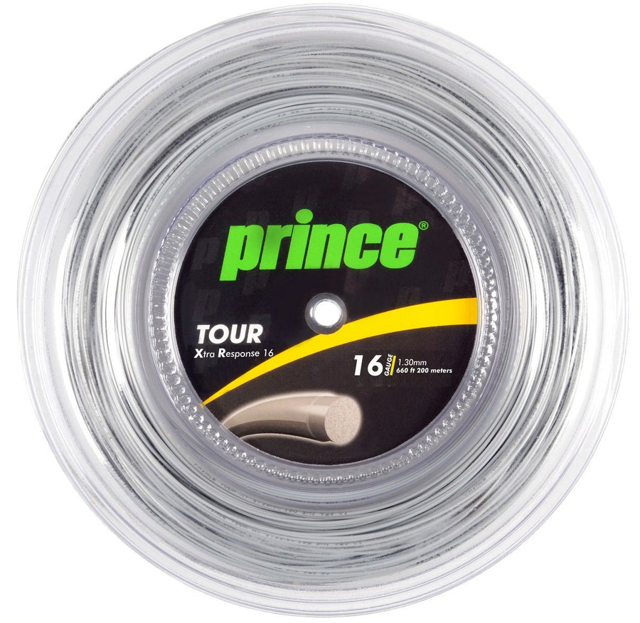 Prince Tour XR Xtra Response 17g Silver Tennis 200M String Reel – Sports  Virtuoso