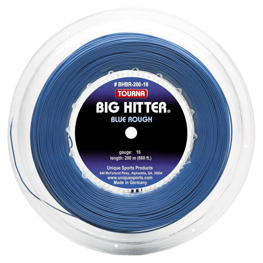 Tourna Big Hitter Blue Rough 17g Tennis String 200m Reel