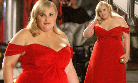 plus size formal dresses in films