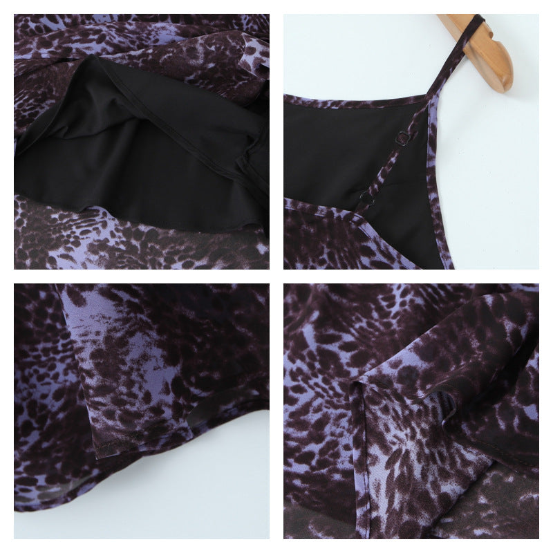 Plus Size Leopard Print Mermaid Dress– Hello Curve