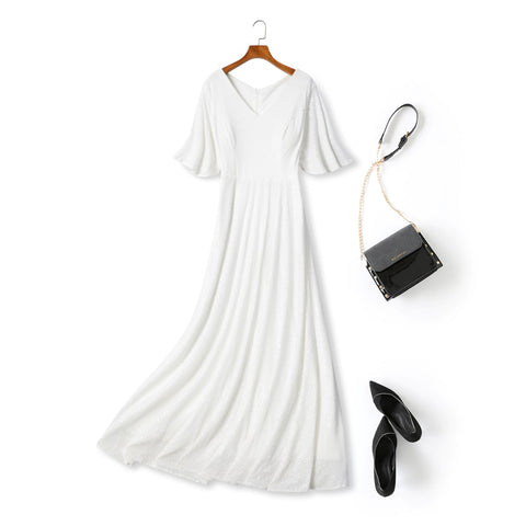 versatility of plus size white dresses