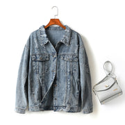 plus size denim jacket australia