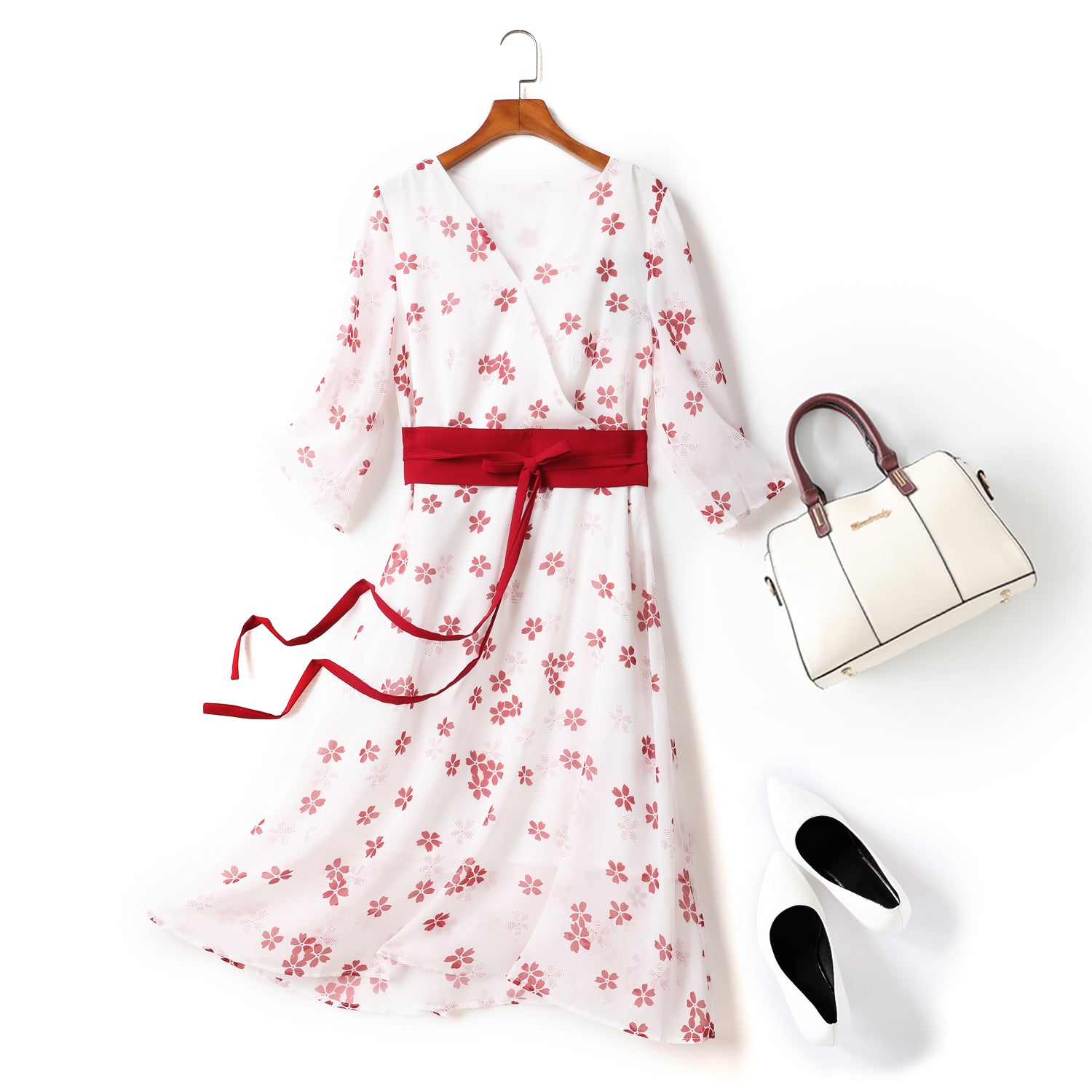japanese floral dress