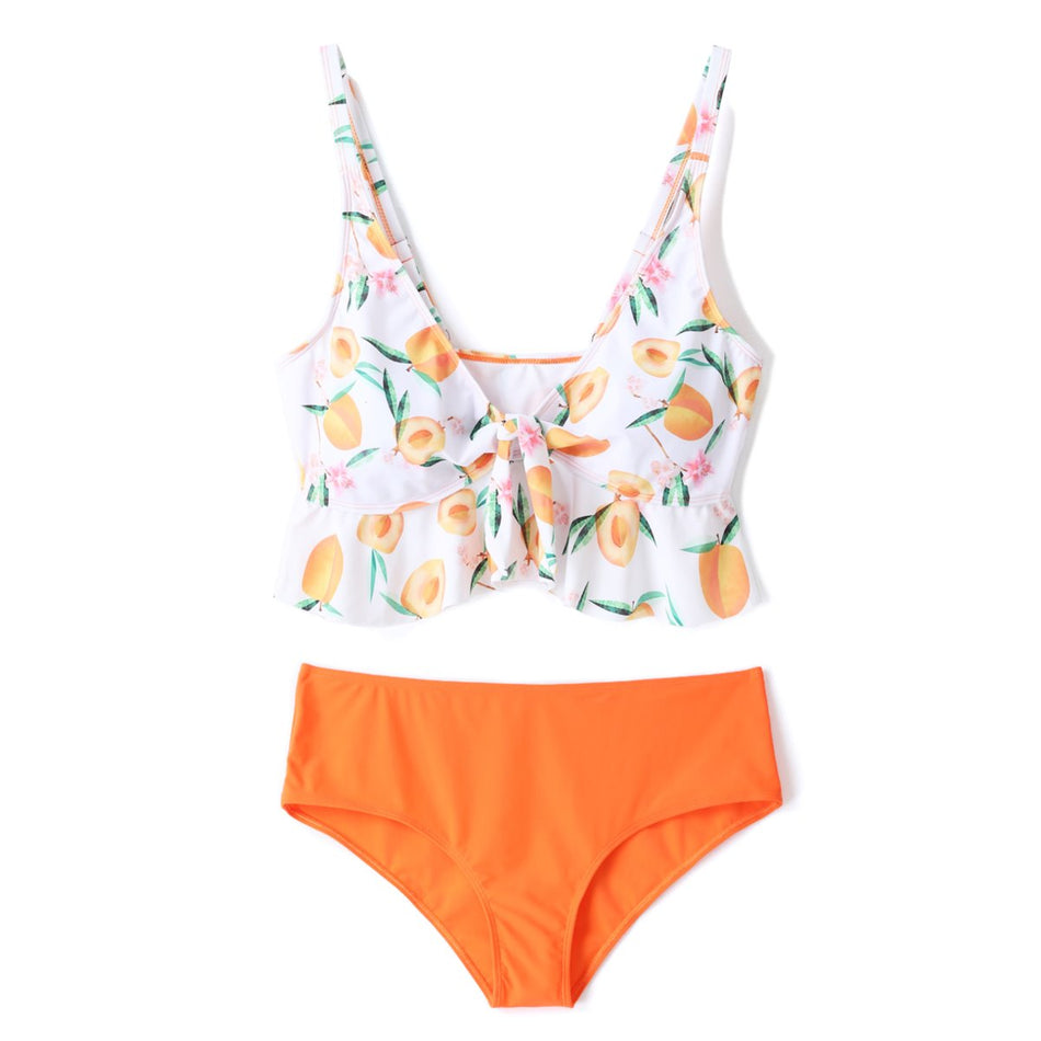 Joyce Plus Size Cute Print Bikini Swimwear– Hello Curve