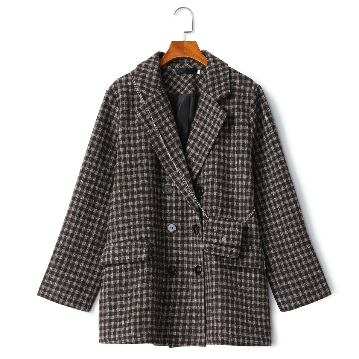 Plus Size Tweed Blazer with Mini Bag– Hello Curve