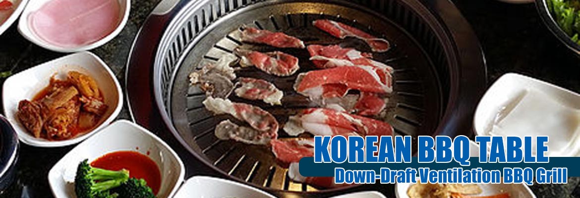 Korean BBQ Grill Table Korean Barbecue Grill Table