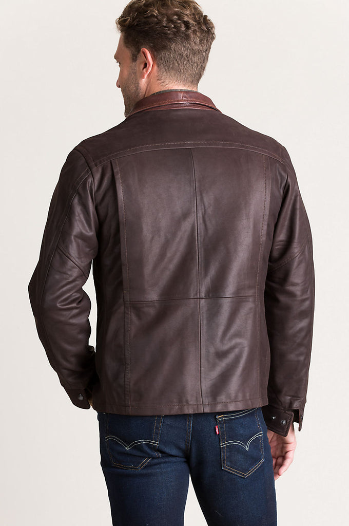 Barcelona Lambskin Leather Jacket – Overlandsleather