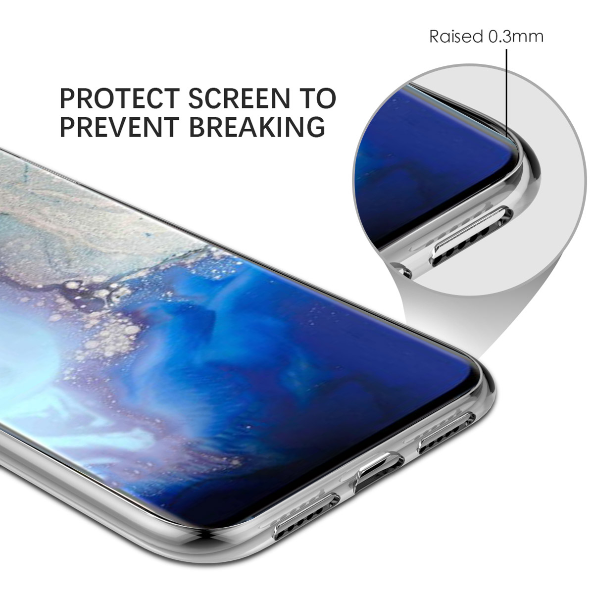 Samsung Ultradünne Silikon Handyhülle 0.6 mm