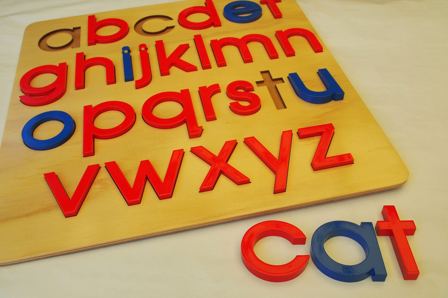 montessori alphabet puzzle