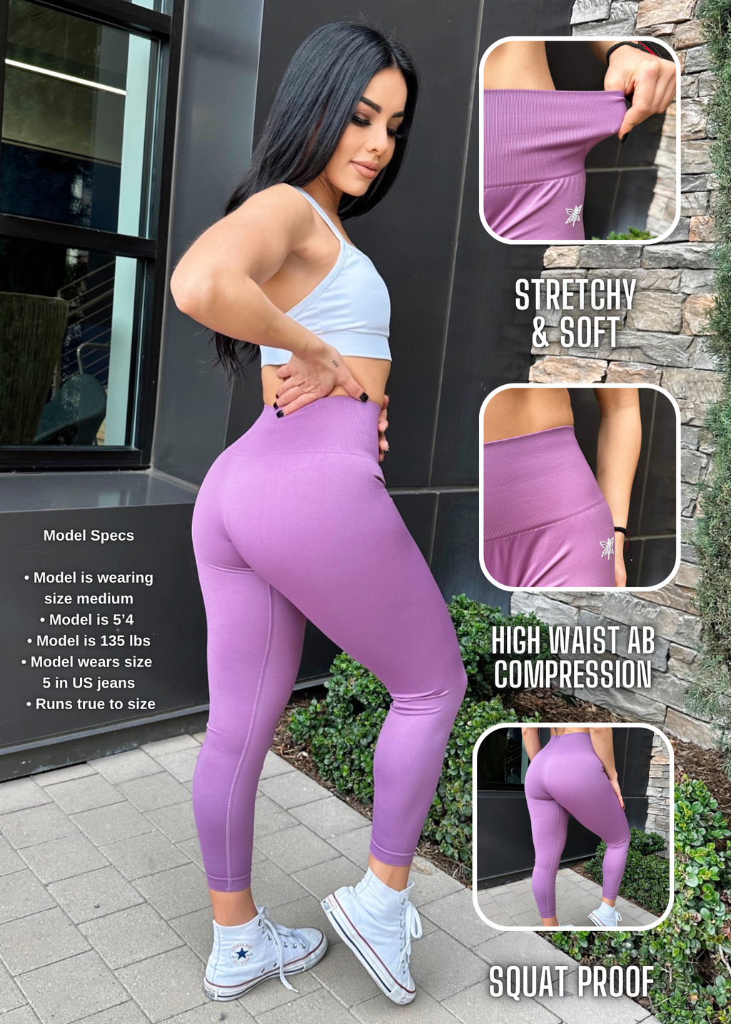 Crossover Marble Lifting Leggings (Rosy Pink) – Shop MPE