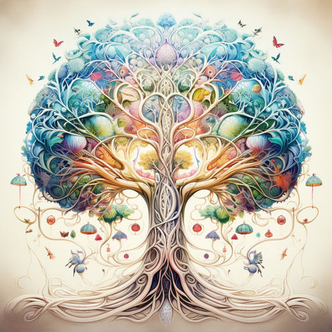 Arbre de Vie : symbolique et interprétations, Mandala Fleur de Vie, Mots  clés sphère