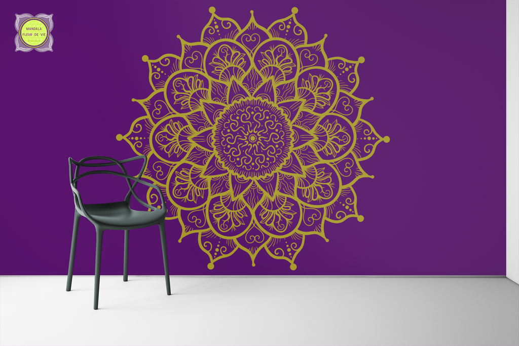 Décoration murale mandala