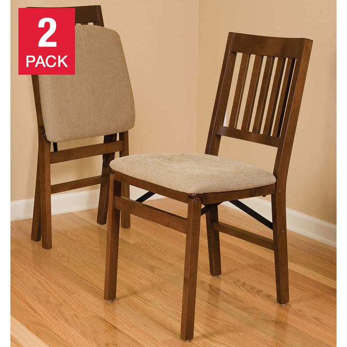 upholstered folding chair