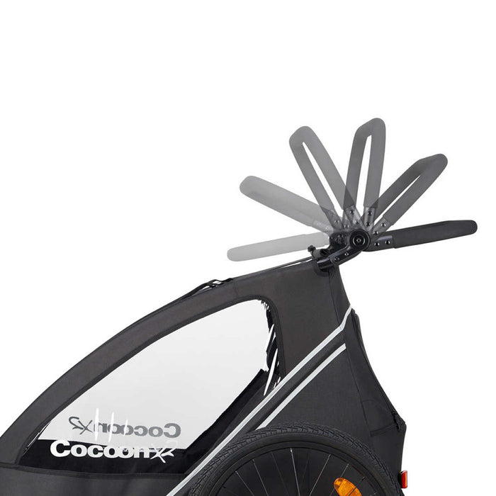 joovy cocoon x2 bike trailer