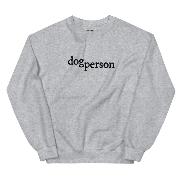 Official Dog Lover Unisex Sweatshirt, Various Colors and Sizes