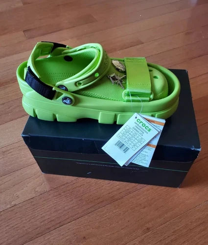 Crocs X SANKUANZ Classic Clog Green Collaboration Size 10M / 12W NO BOX