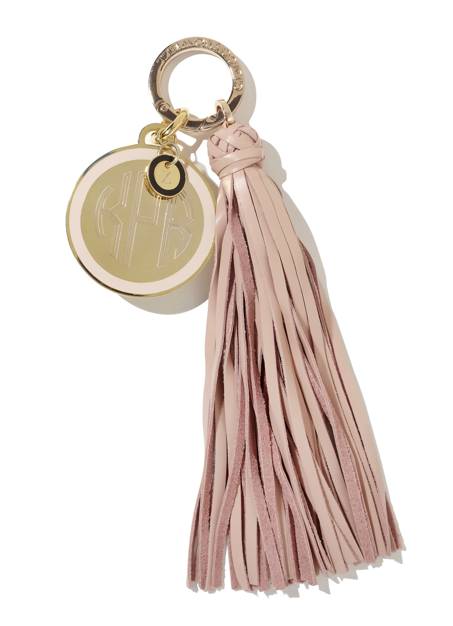 Classic Medallion Tag in Blush