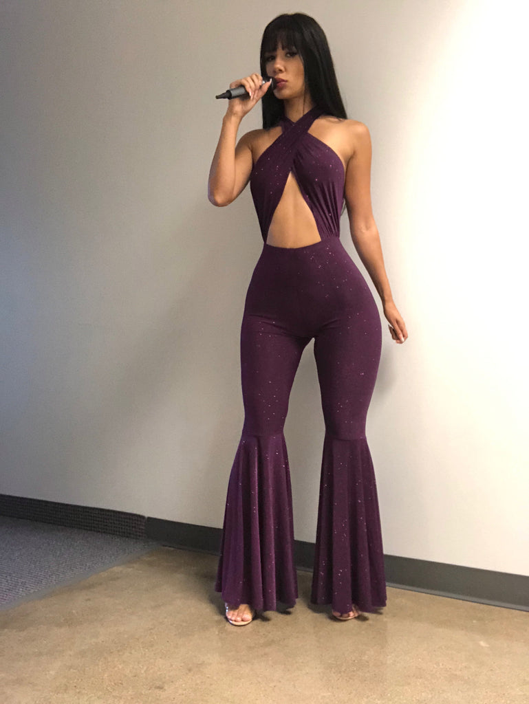 purple selena jumpsuit