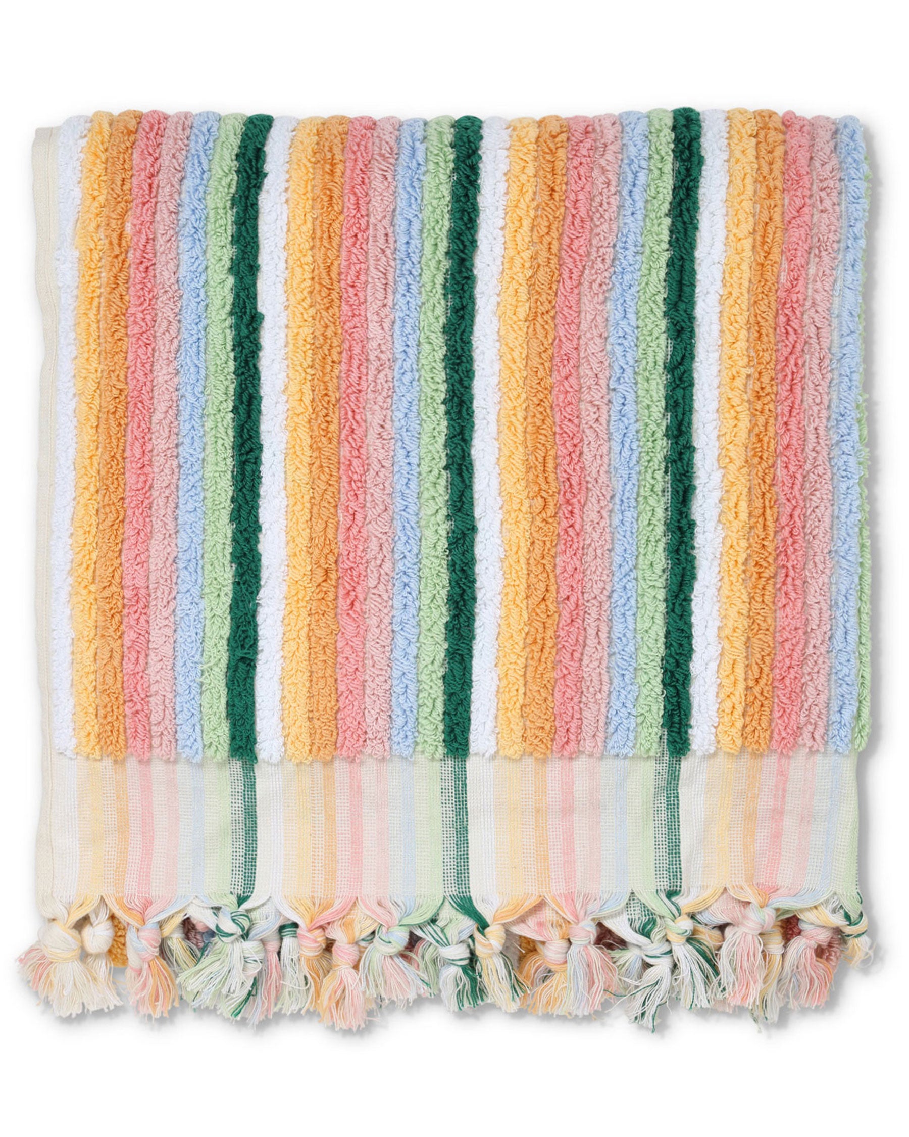 Stripes Colourful Turkish Bath Towel