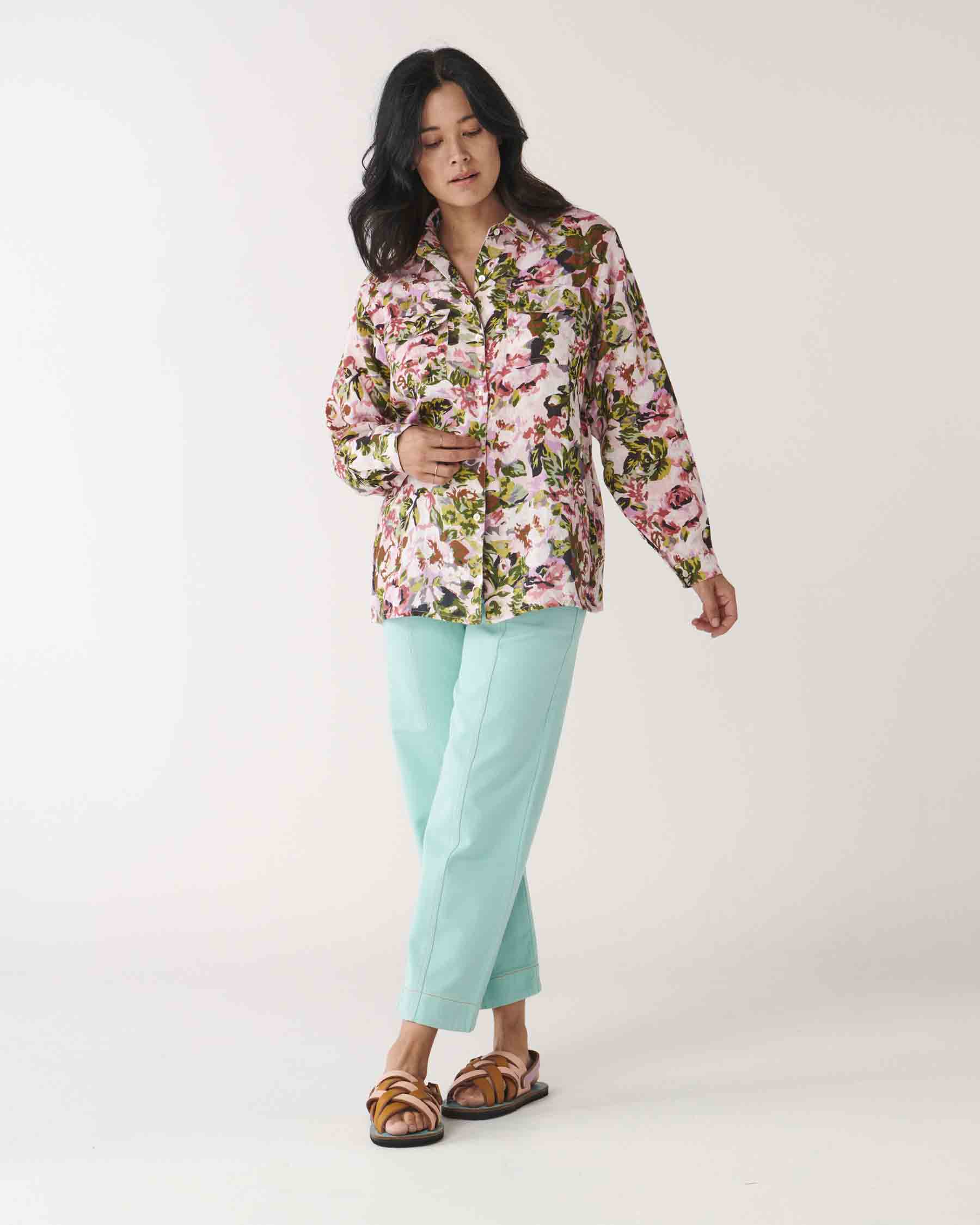 Garden Path Linen Shirt