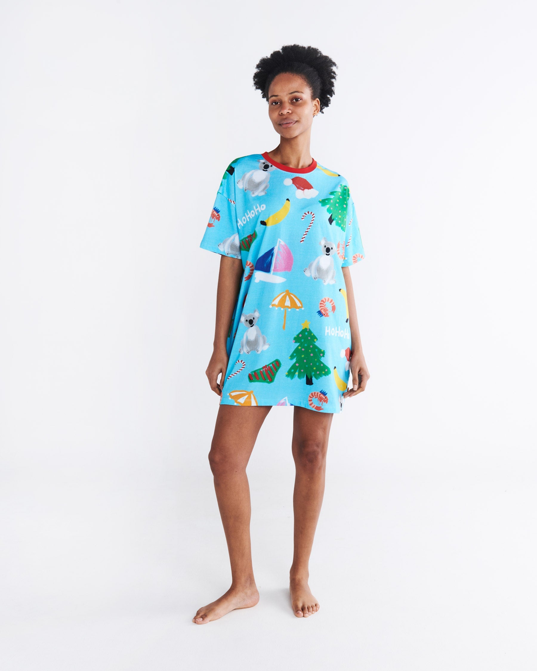 Christmas Icons Oversize T-Shirt Nightie – Kip&Co USA