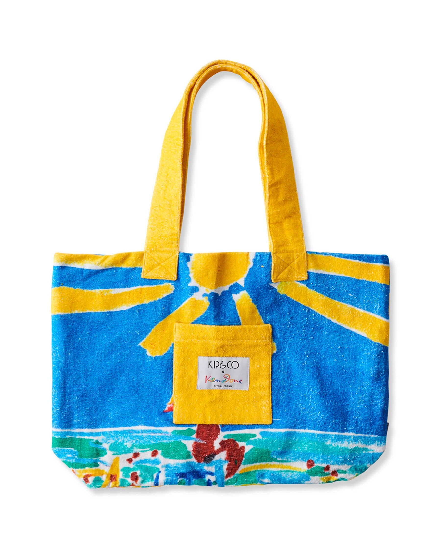 Kip&Co X Ken Done Beach Life Terry Beach Bag