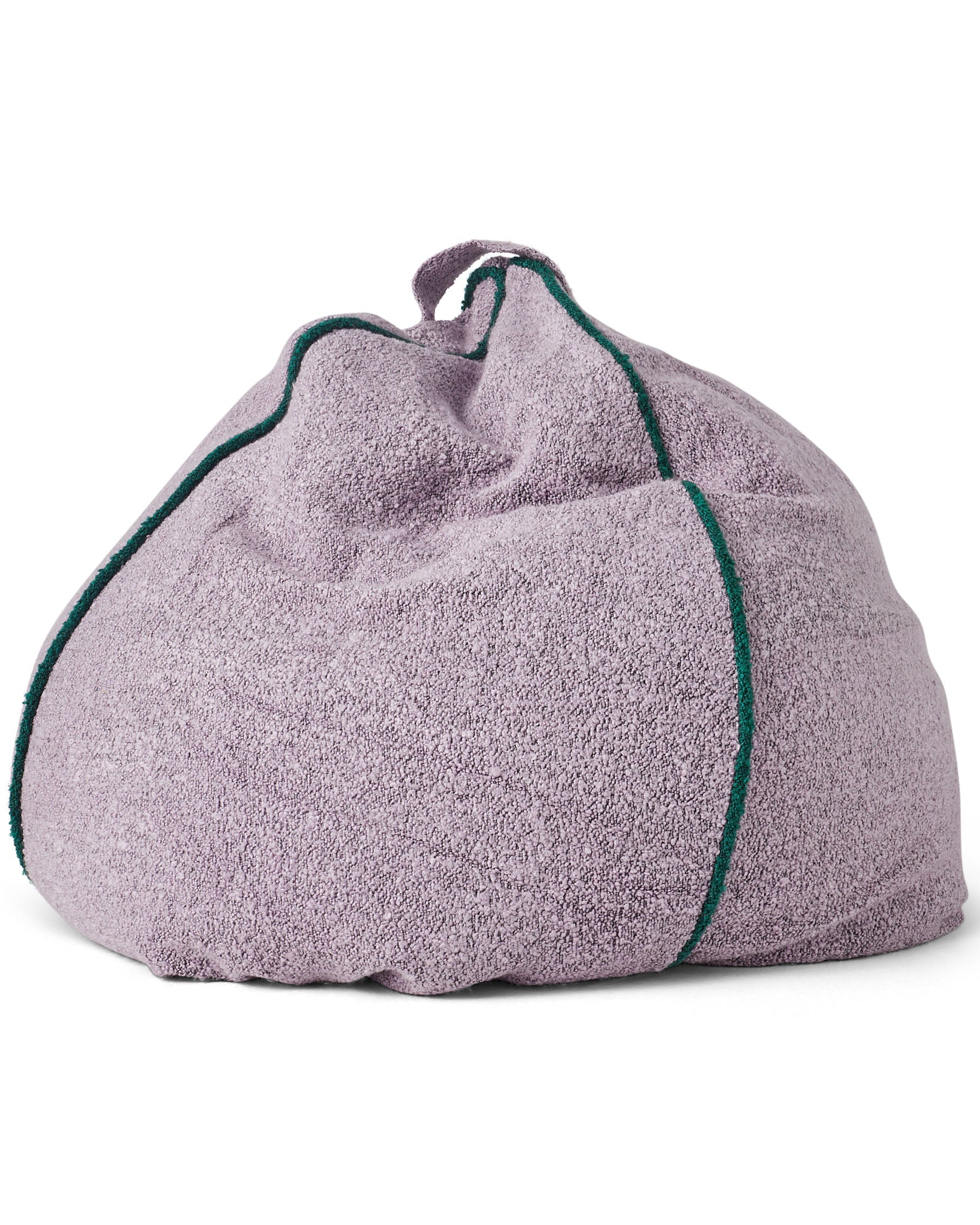 Alpine Lavender Boucle Beanbag